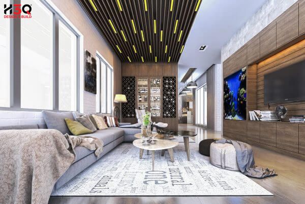 H3Q - Thiết kế nội thất biệt thự hiện đại