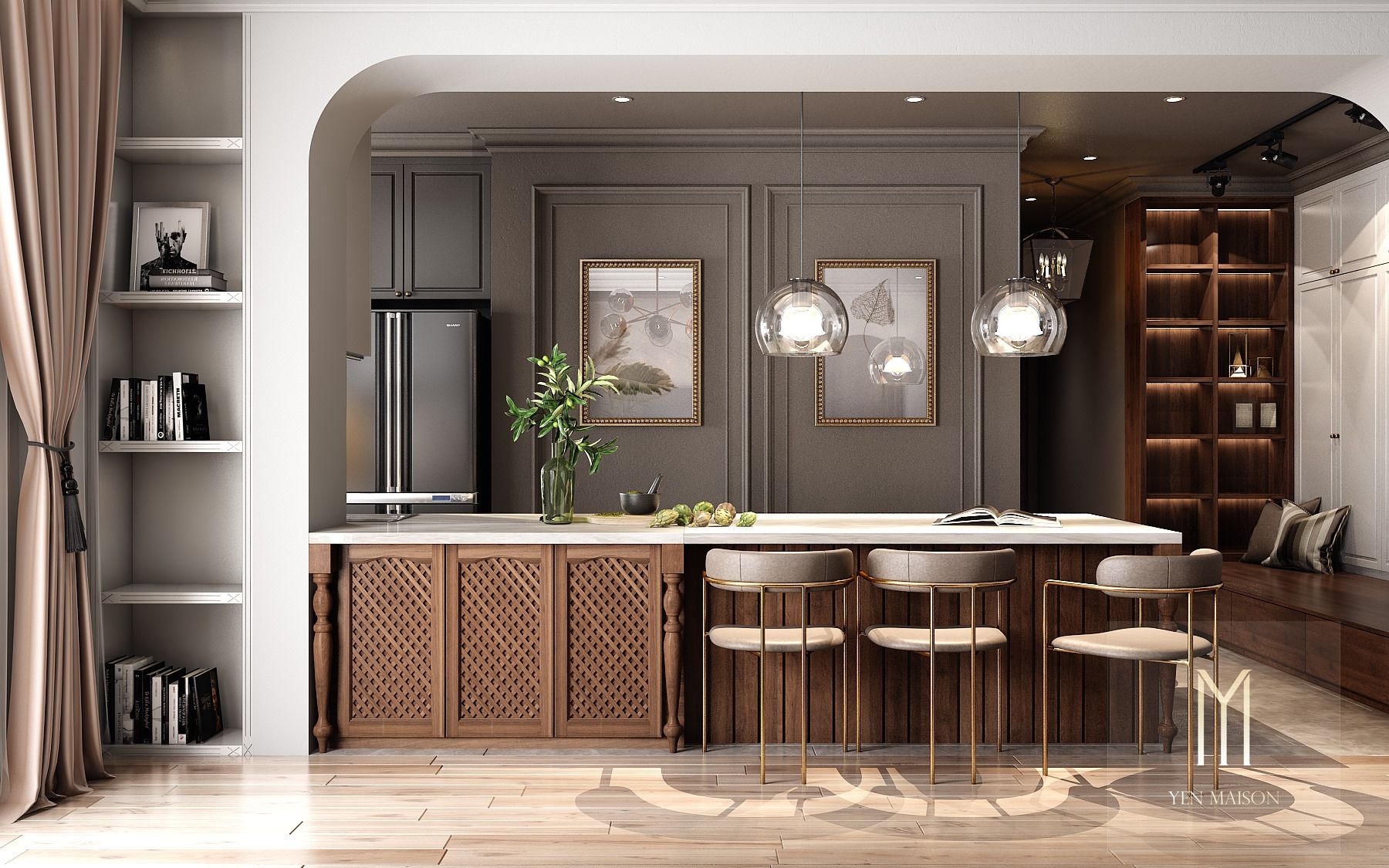 H3Q - Thiết kế nội thất biệt thự uy tín