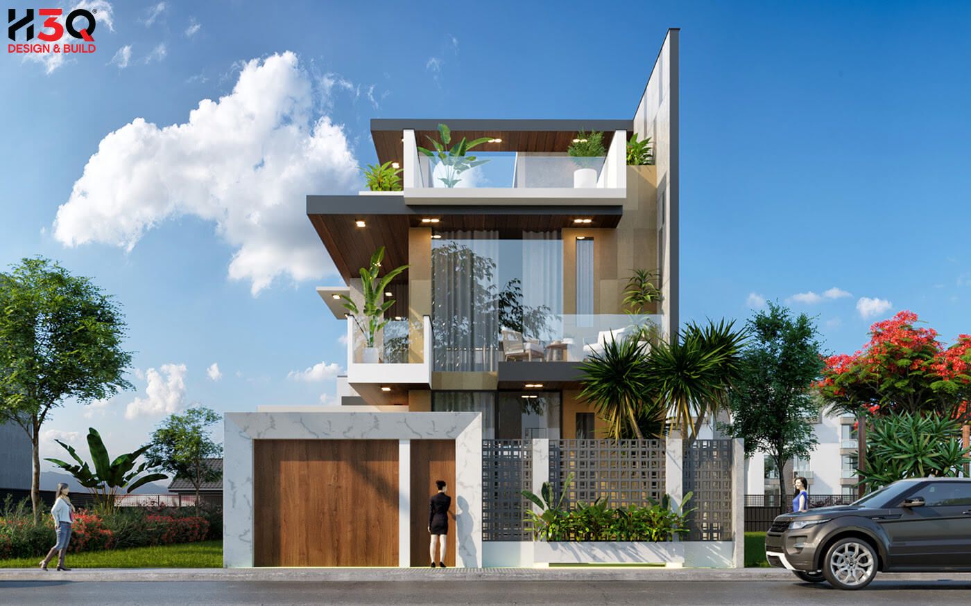 H3Q - Đơn vị chuyên báo giá thi công biệt thự tốt nhất