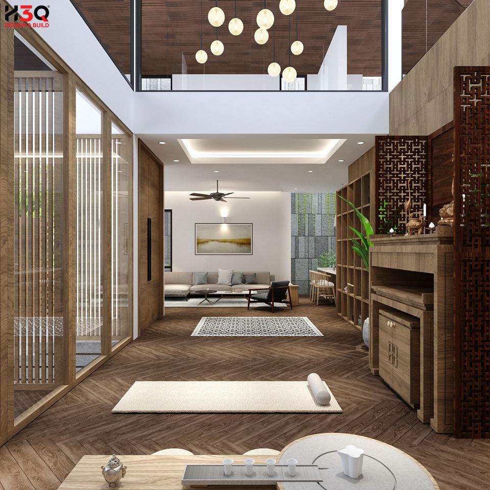 H3Q - Thi công sàn gỗ cho biệt thự chuyên nghiệp