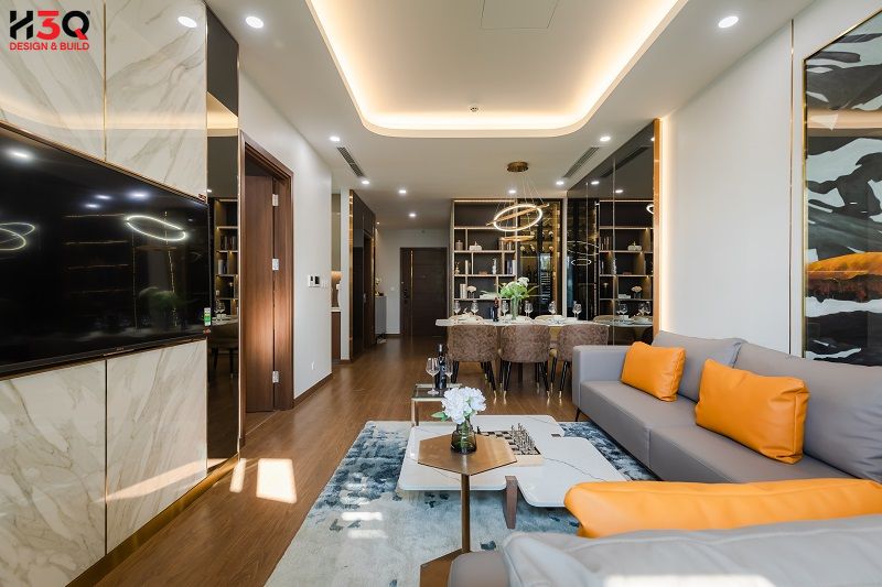 Chuyên thiết kế căn hộ đẹp - H3Q Design & Build - Thiết kế căn hộ Bình Dương giá rẻ