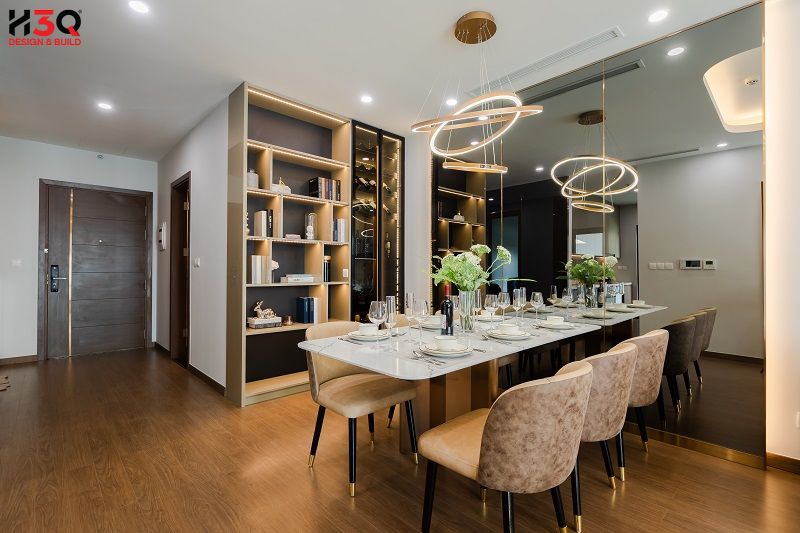 H3Q - Công ty thiết kế nội thất căn hộ cao cấp - Thiết kế căn hộ Bình Dương giá rẻ