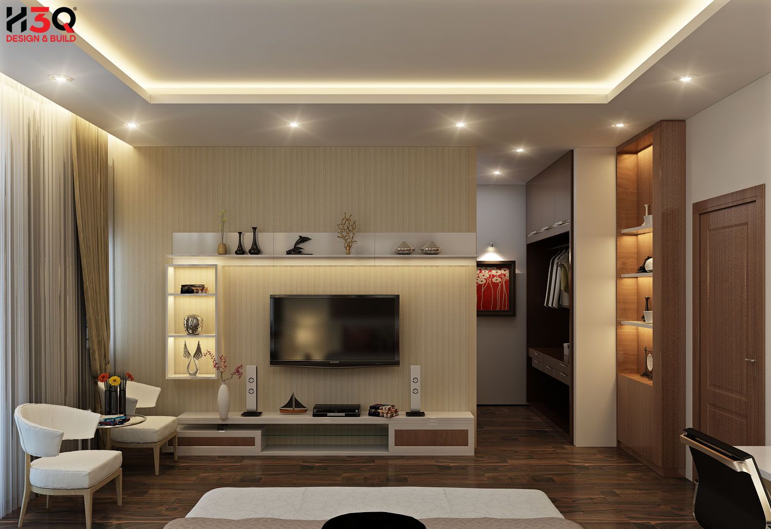 H3Q - Thiết kế nhà phố Long An uy tín