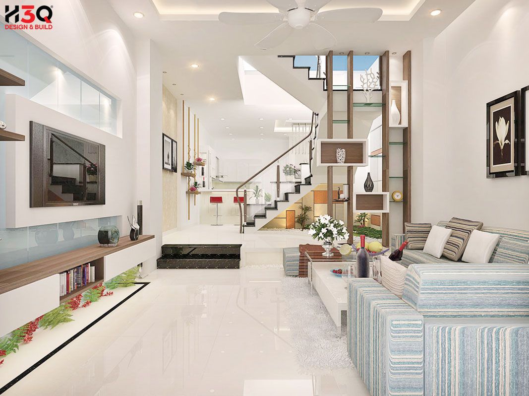 Thiết kế nhà phố Long An - Anh Quảng