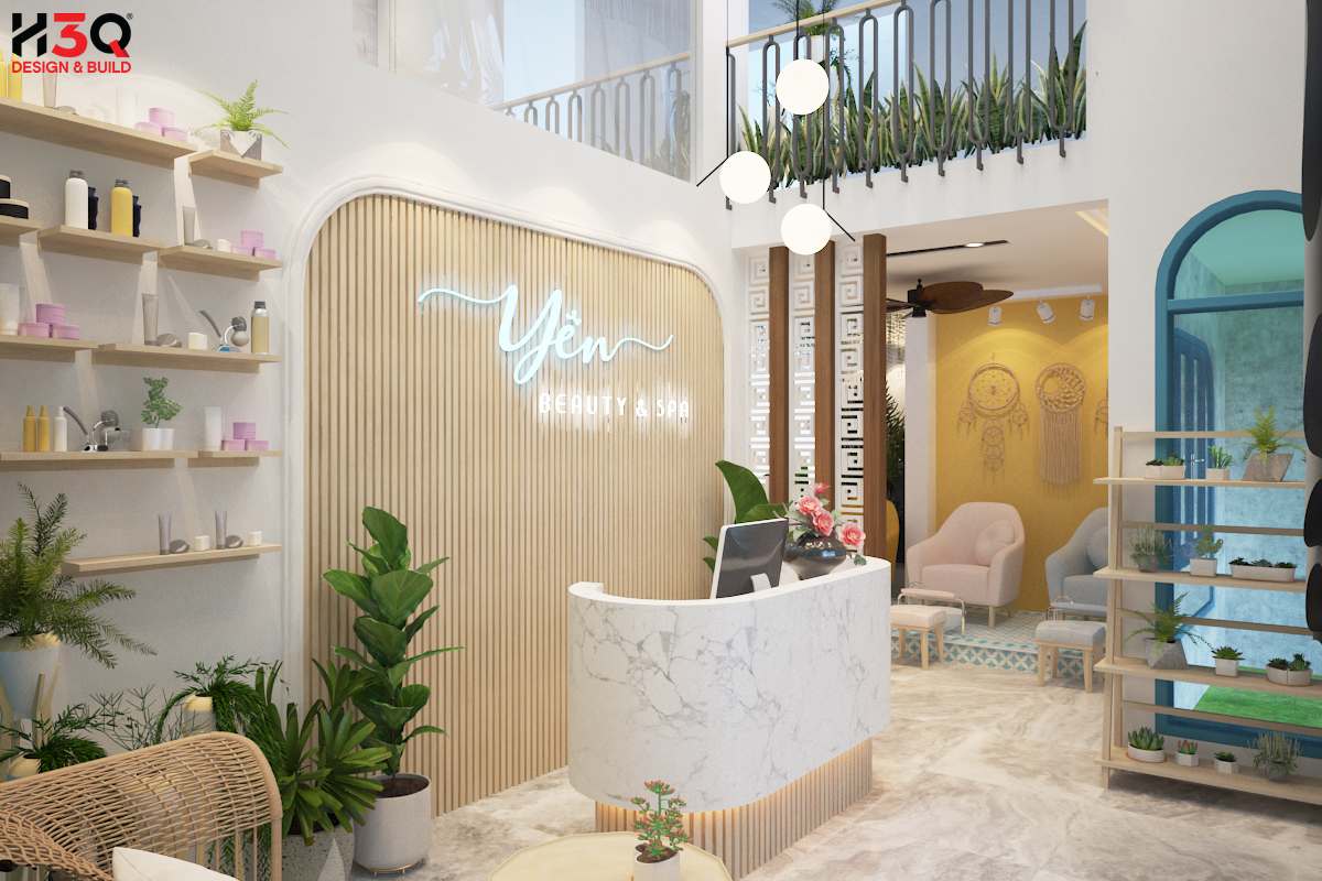 H3Q - Thiết kế spa đẹp hiện đại