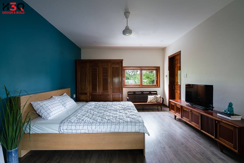 Thiết kế nhà vườn nghỉ dưỡng đẹp - Không gian phòng ngủ