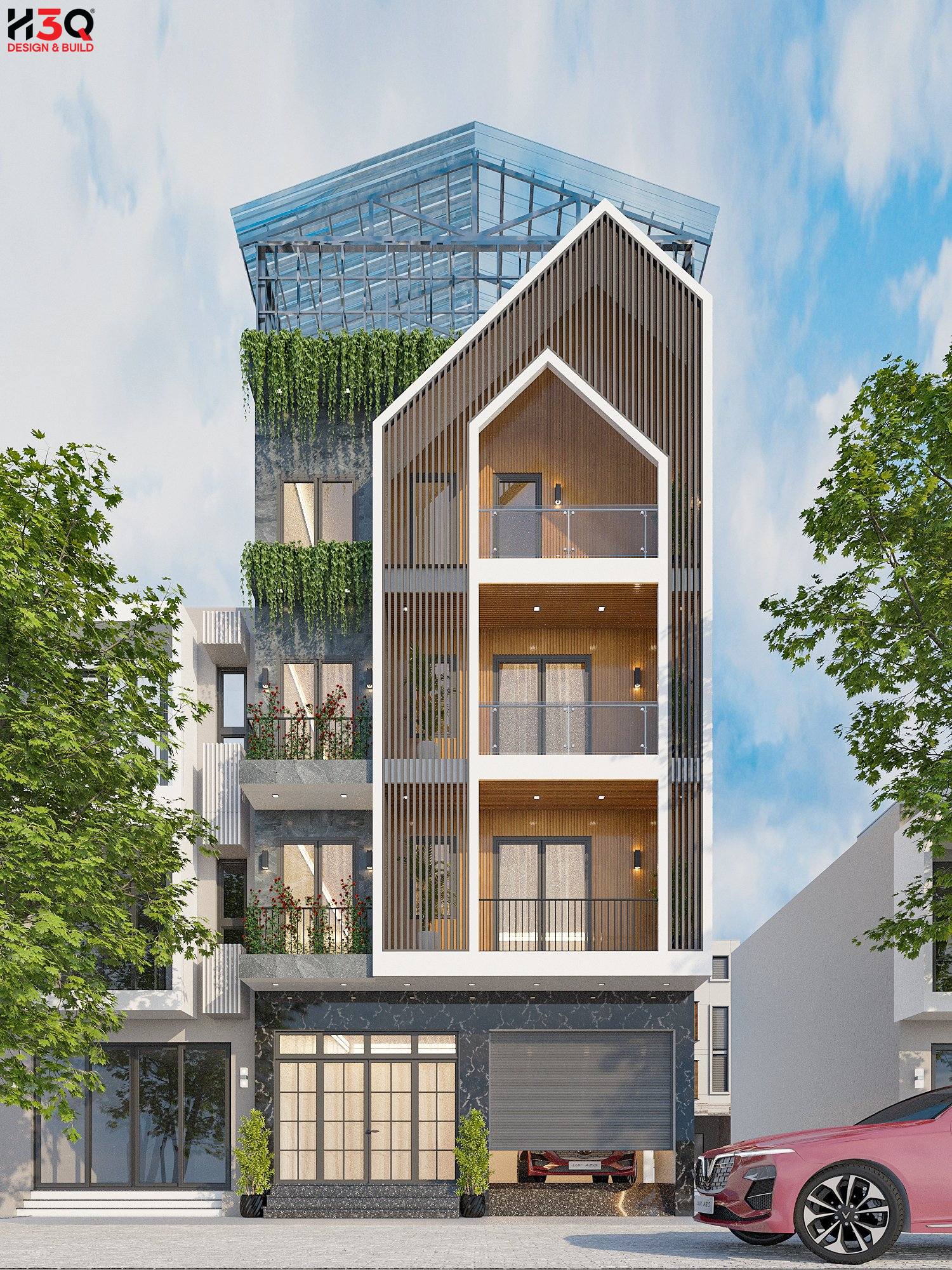 H3Q - Thiết kế nhà phố đẹp TP HCM