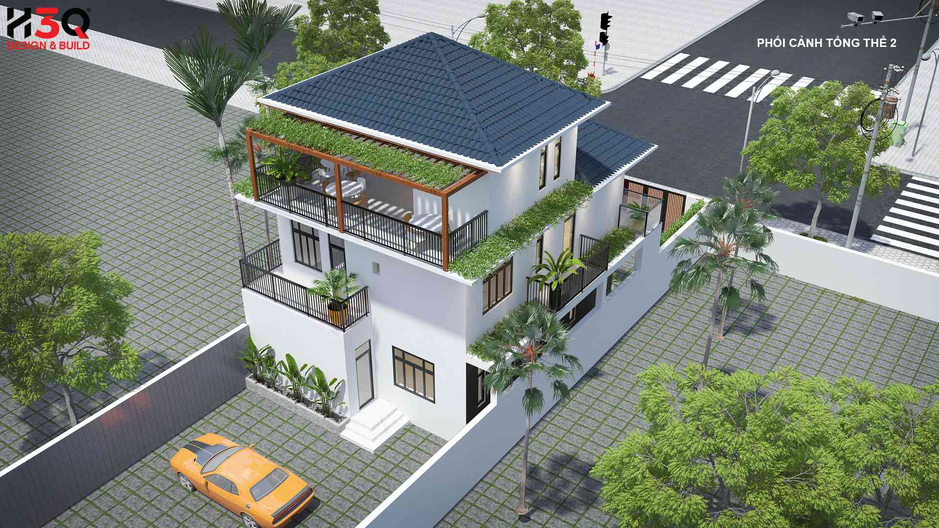 Mẫu thiết kế nhà phổ biến phù hợp với gia đình lớn tuổi