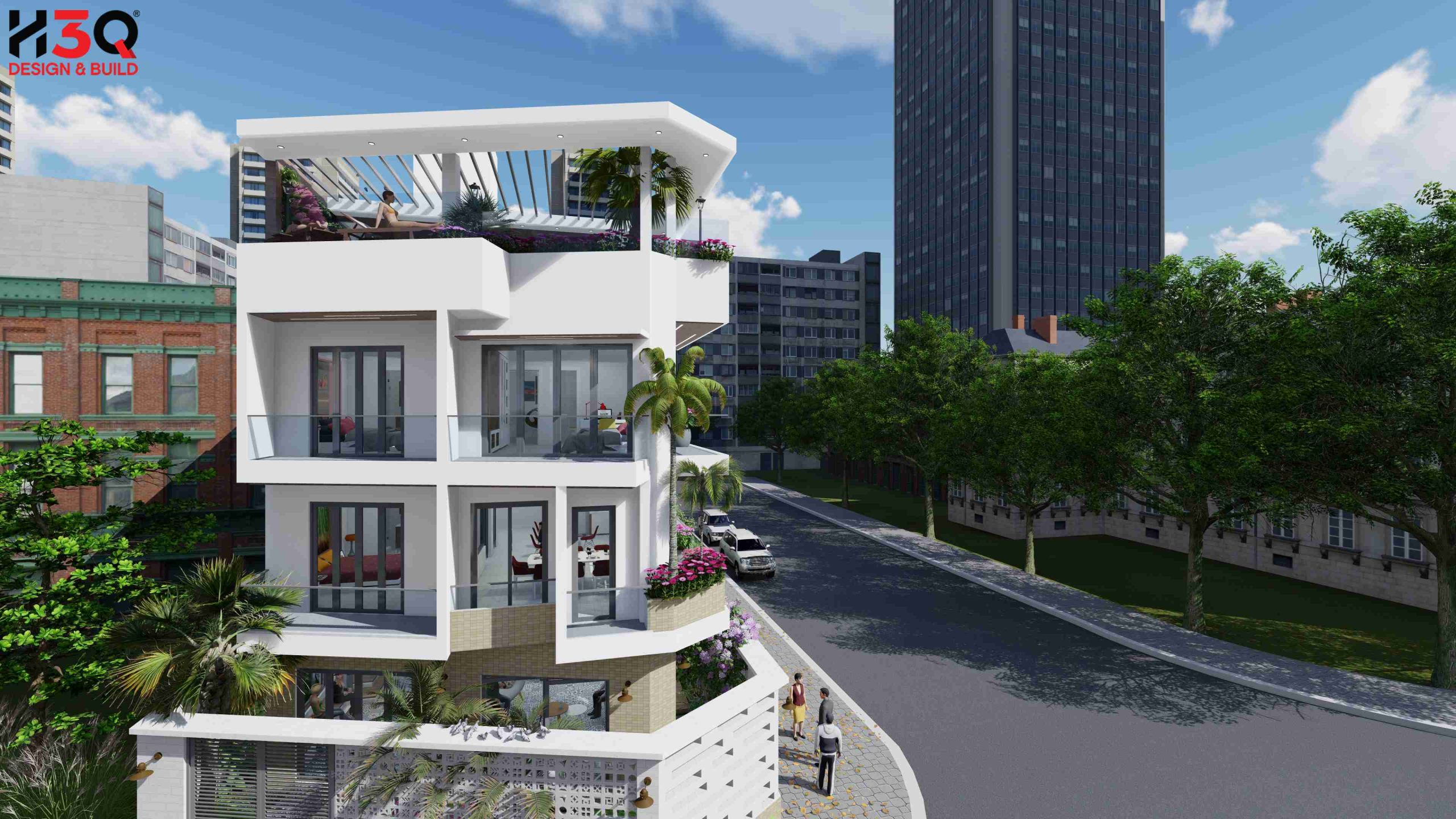 Thiết kế nhà phố quận 8 chuyên nghiệp