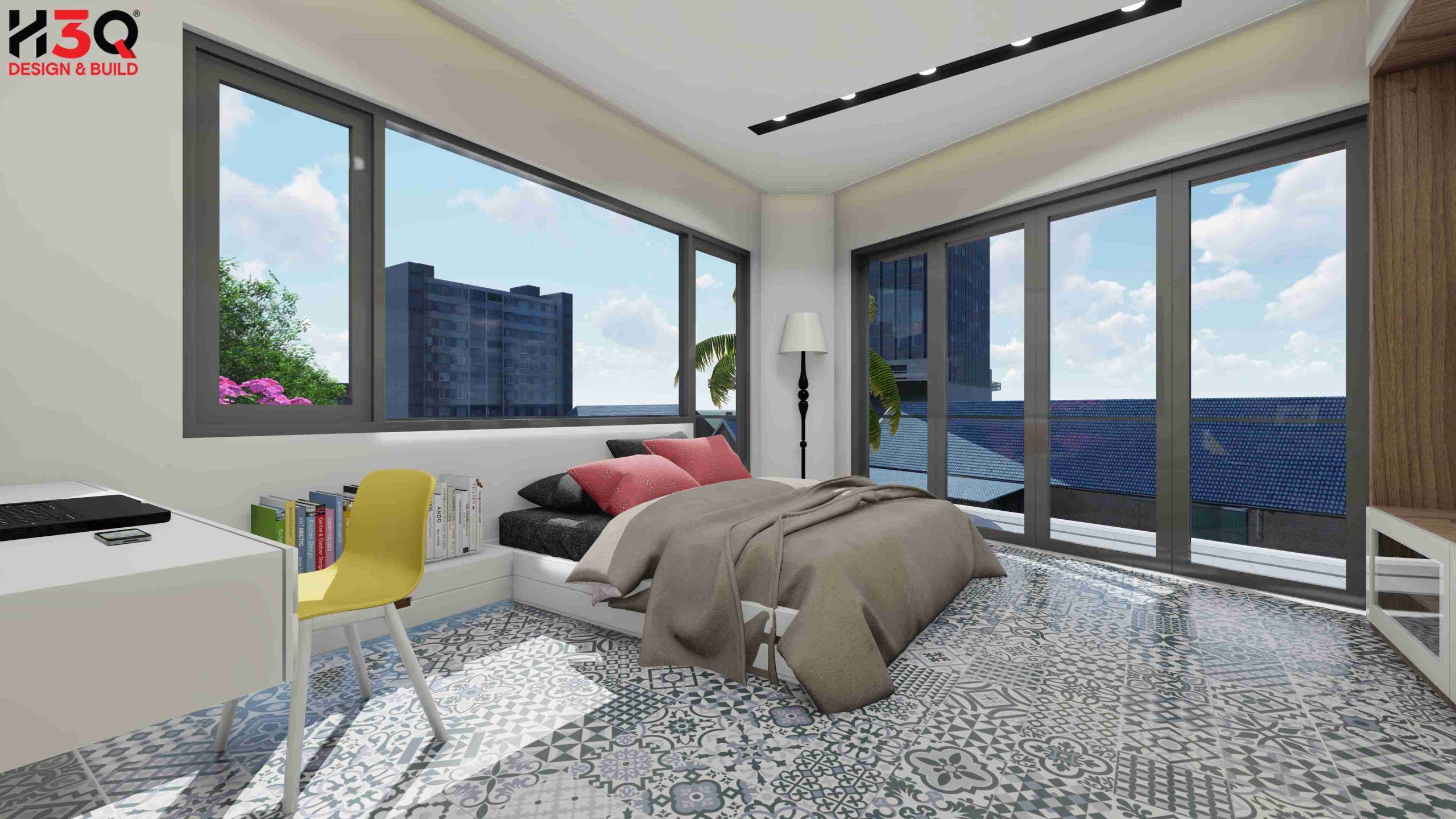 H3Q - Thiết kế phòng ngủ đẹp giá rẻ