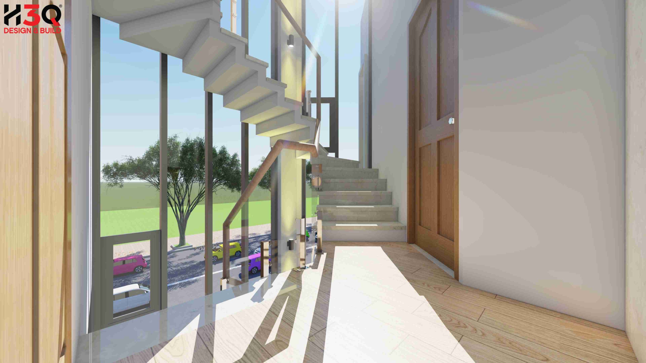 Thiết kế nhà phố hiện đại