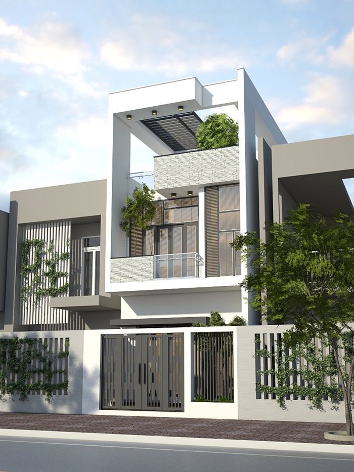 Ảnh minh họa - Thiết kế nhà 2 tầng đẹp - Mẫu thiết kế nhà phổ biến hiện nay