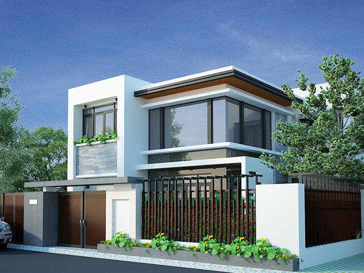 Lưu ý khi thuê làm bản thiết kế nhà vuông 2 tầng ?